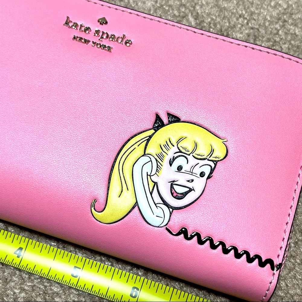 Kate Spade x Archie Betty Comics Zip Clutch Wallet